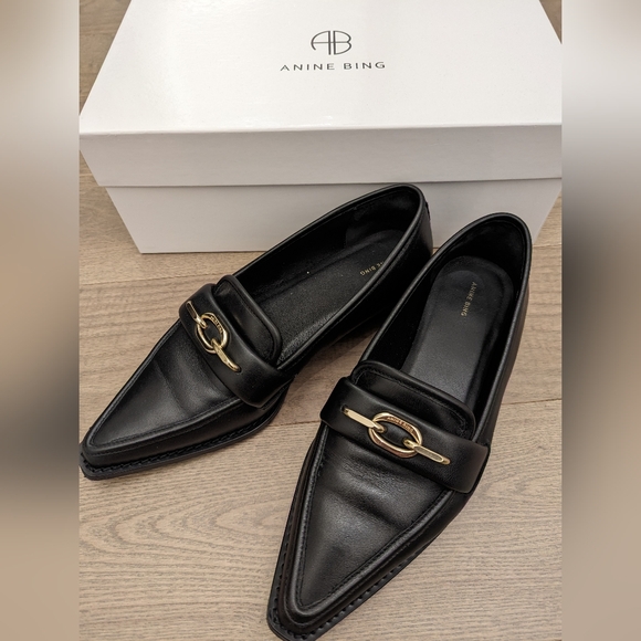 Anine Bing Selma Loafers - Picture 3 of 6